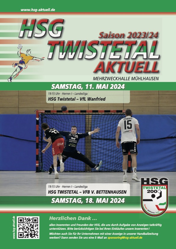 HSG Twistetal Hallenzeitung